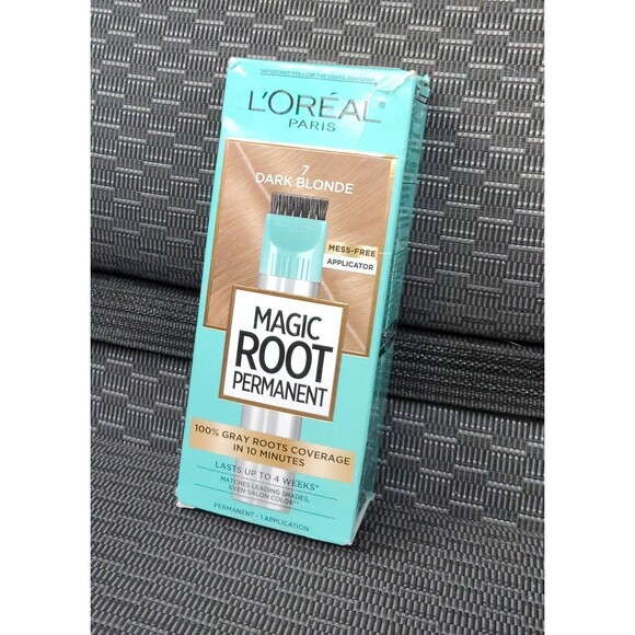 LOreal Paris Magic Root Permanent 7 Dark Blonde Hair Color Gray Coverage 1 Apply - Picture 9 of 11